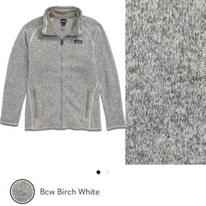 Girls Patagonia Better Sweater- Full Zip